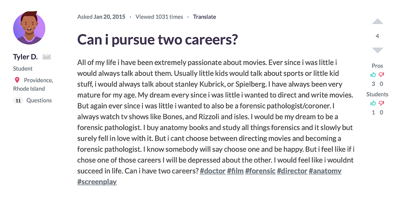 The Student Perspective: Meet Tyler