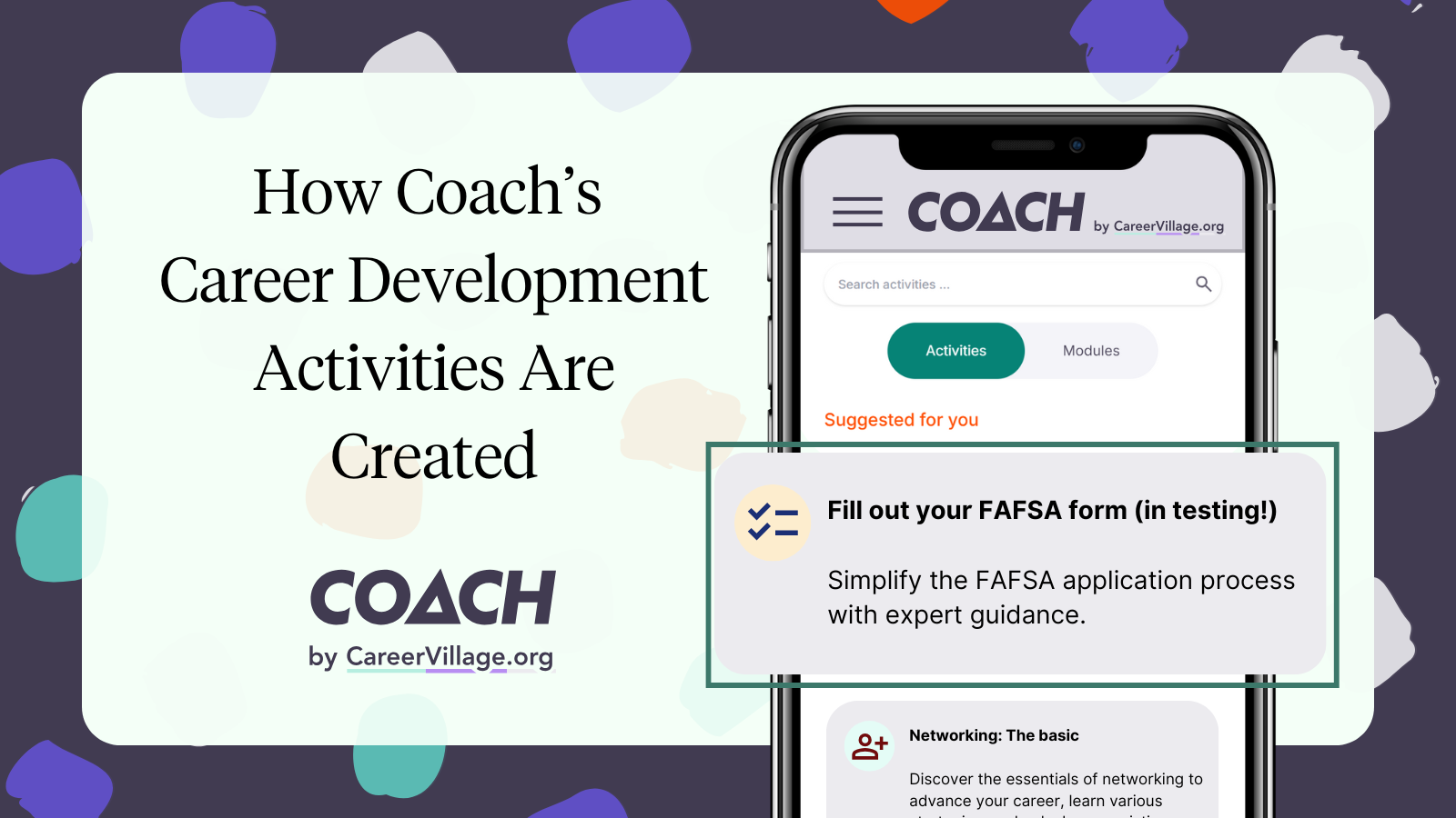 How Coach’s Career Development Activities Are Created